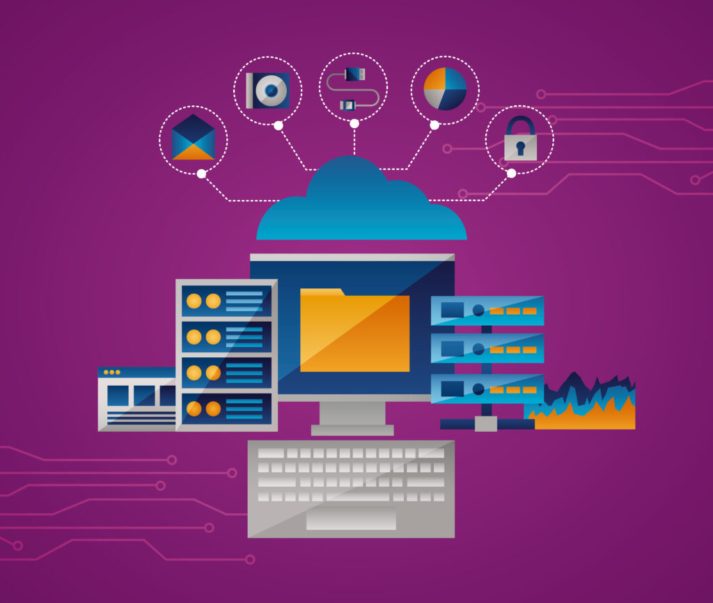 cloud computing concept